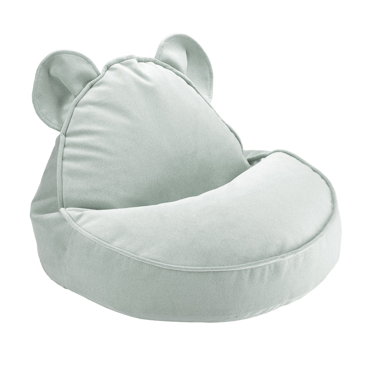 De Wigiwama bear beanbag misty green is de perfecte plek voor jouw kindje om even lekker te relaxen. Deze zitzak zit heerlijk zacht en ziet er ook nog eens super schattig uit want hij heeft twee grote beren oren. VanZus.