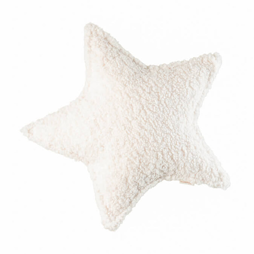 Wigiwama star kussen cream white