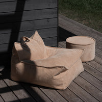 De Wigiwama beanbag stoel brown sugar is een heerlijke plek voor je kleintje om even tot rust te komen. Deze zitzak stoel is heerlijk zacht en zit super comfortabel. Een boek en snack erbij en relaxen maar! VanZus.