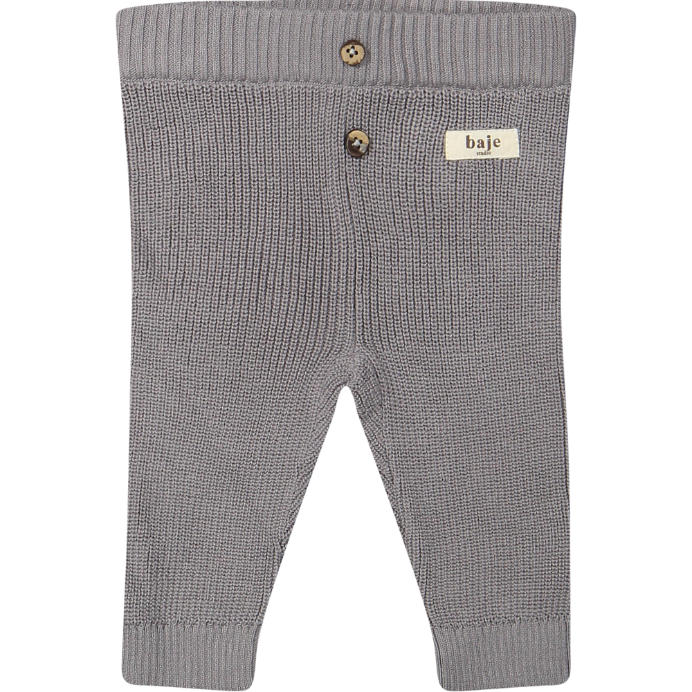 Baje Studio wil baby broek grey steel