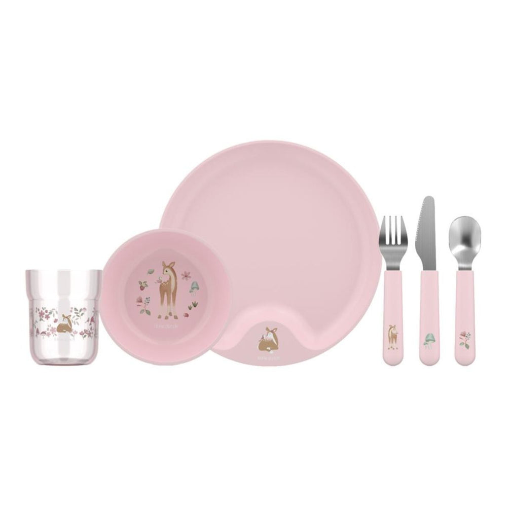 Het Little Dutch Mepal fairy garden servies maakt elke maaltijd magisch voor je kleintje. BPA-vrij en duurzaam serviesje. Kleur: roze. Bestel nu bij VanZus!
