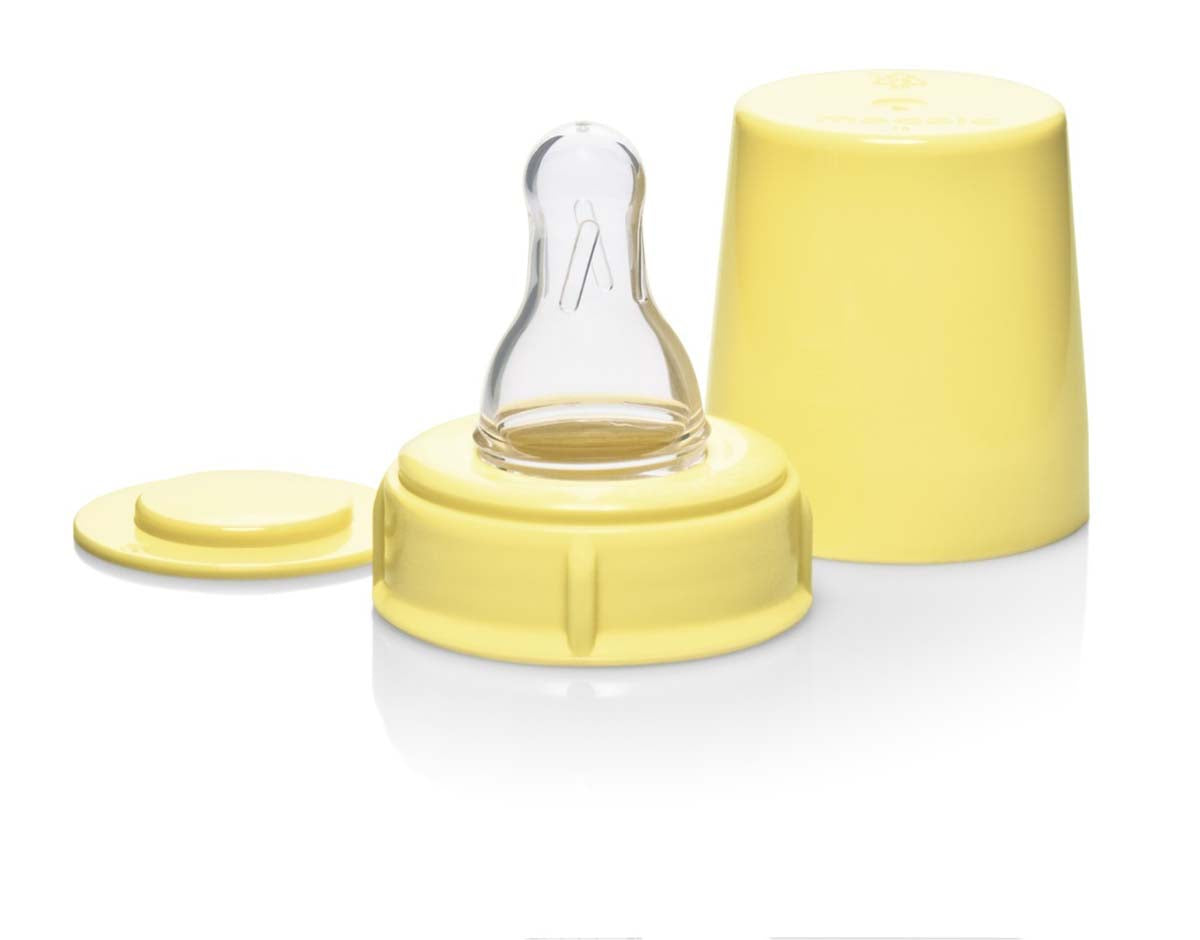 De Medela flesspeen M, past op alle moedermelkflessen van Medela. De Medium Flow houdt in dat hij een gemiddelde hoeveelheid melk doorlaat (2 druppels). Geschikt voor baby van 3 t/m 6 maanden. Van BPA-vrij silicone.