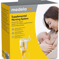 Dit is het het Medela SNS voedingssupportsysteem. Dit is een dun, flexibel slangetje dat je in de mond van de baby plaatst tijdens het voeden aan de borst. Het geeft een constante melkstroom tijdens het voeden. VanZus.