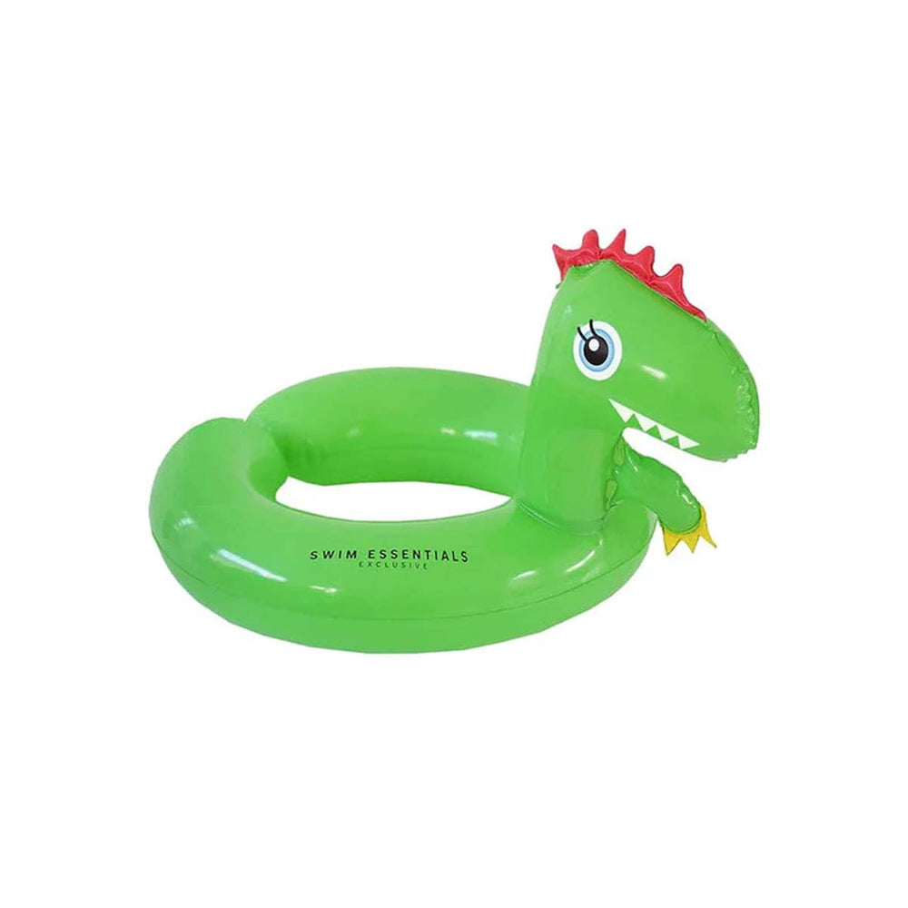 De Swim Essentials split zwemband 56 cm dinosaur is het perfecte accessoire voor jouw kindje tijdens een dagje bij het zwembad of de zee. Deze leuke zwemband heeft de looks van een groene dinosaurus. VanZus.