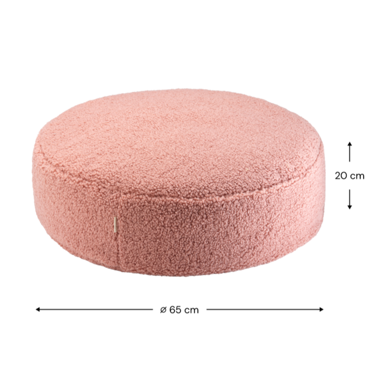 De Wigiwama ottoman poef rond guava pink is een heerlijke poef voor in de woonkamer of de slaapkamer van je kindje. De poef heeft een mooie ronde vorm en zal daardoor leuk staan in elk interieur. VanZus