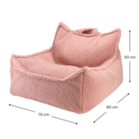 De Wigiwama beanbag stoel guava pink is een heerlijke plek voor je kleintje om even tot rust te komen. Deze zitzak stoel is heerlijk zacht en zit super comfortabel. Een boek en snack erbij en je kindje kan lekker relaxen. VanZus