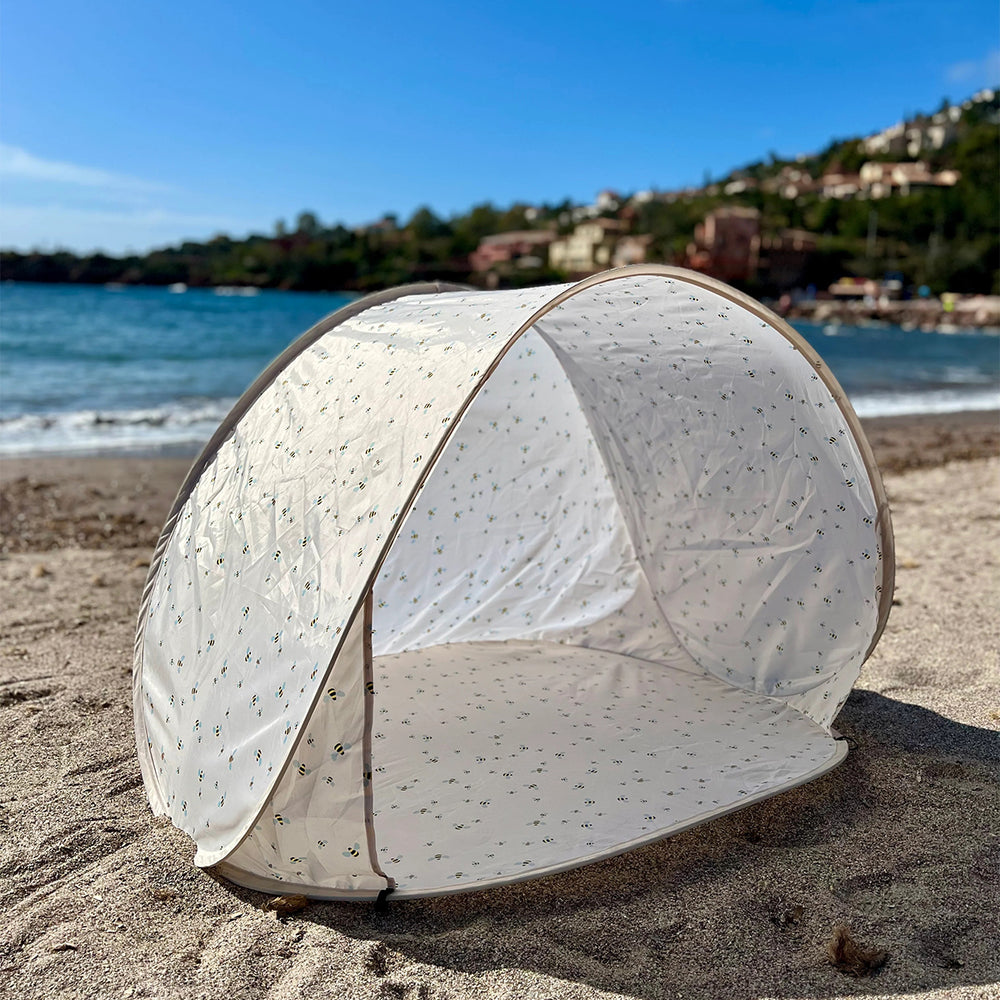 Vanilla Copenhagen pop-up beach tent honeybee