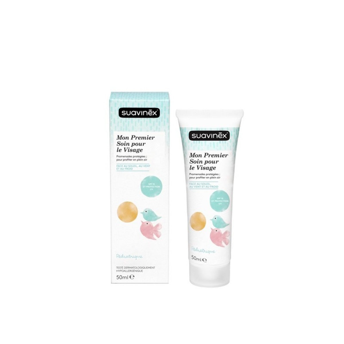 Crema facial bebe suavinex