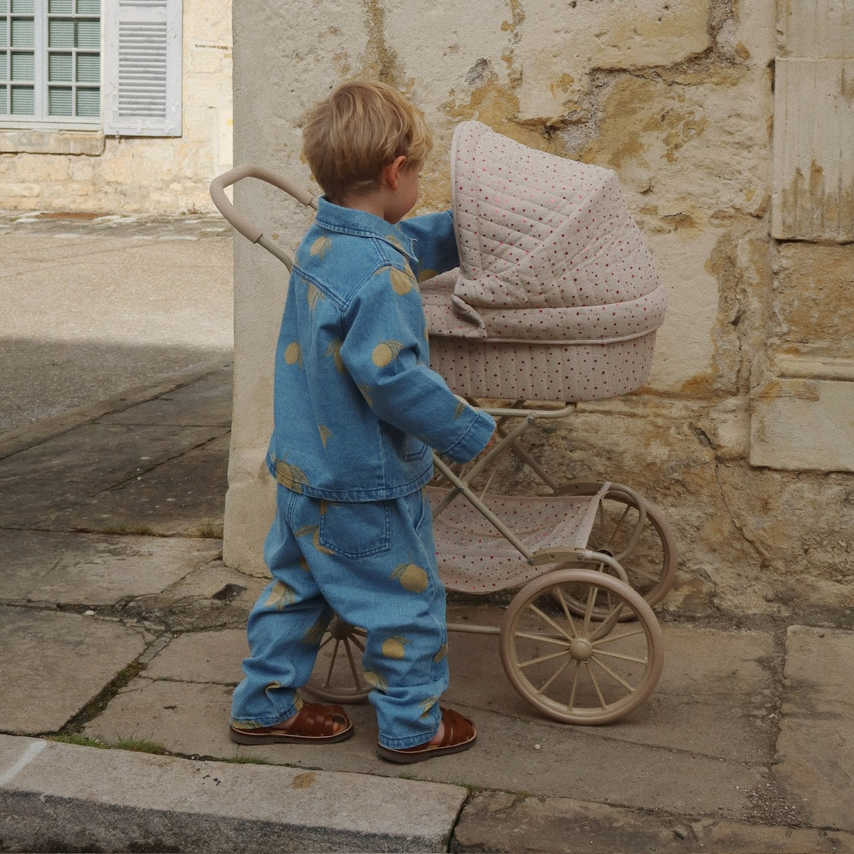 Konges Slojd magot broek lemon denim