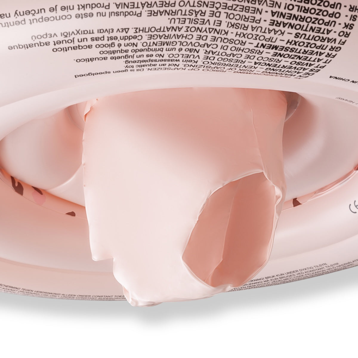 De Swim Essentials baby zwemband panter old pink is het perfecte accessoire wanneer je samen met je kleintje gaat zwemmen. VanZus