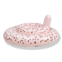 De Swim Essentials baby zwemband panter old pink is het perfecte accessoire wanneer je samen met je kleintje gaat zwemmen. VanZus