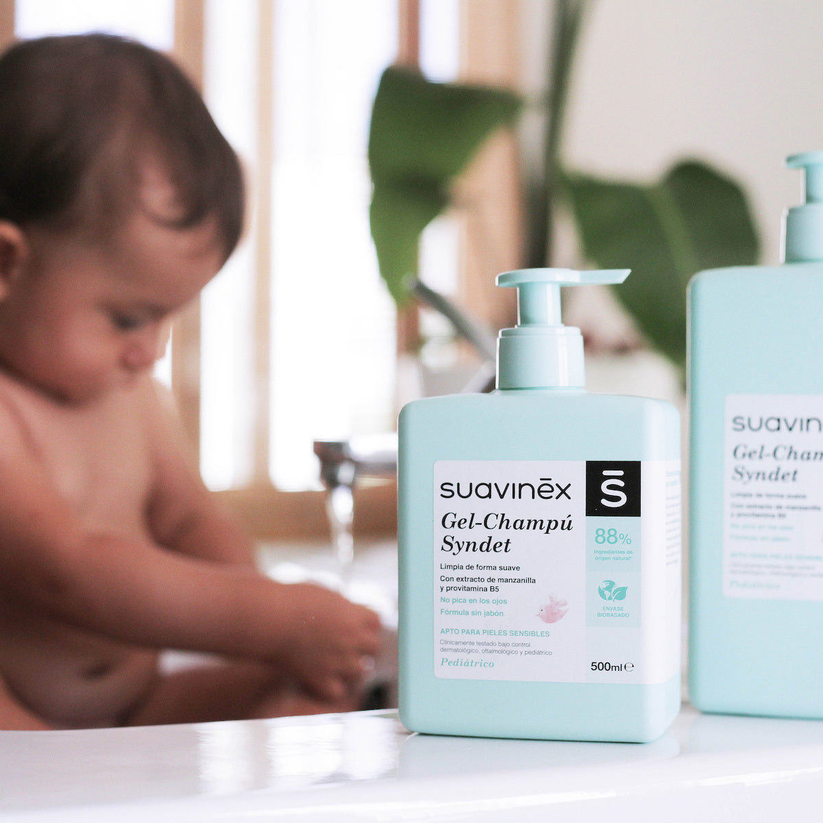 Suavinex baby syndet douchegel & shampoo 300ml