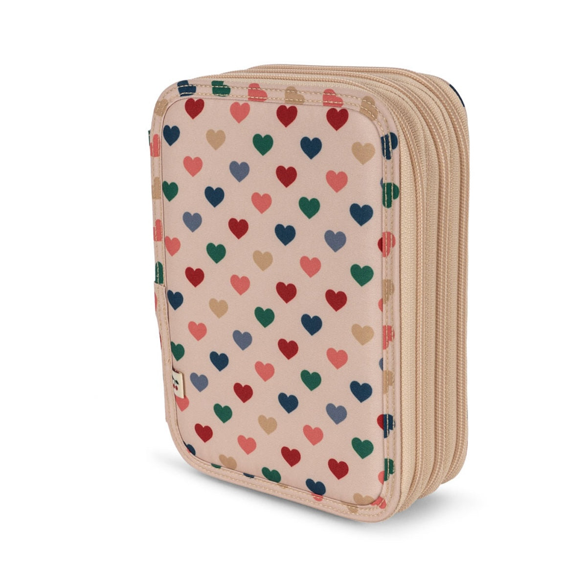 Konges Slojd clover maxi pencil case coeur colorè frappe