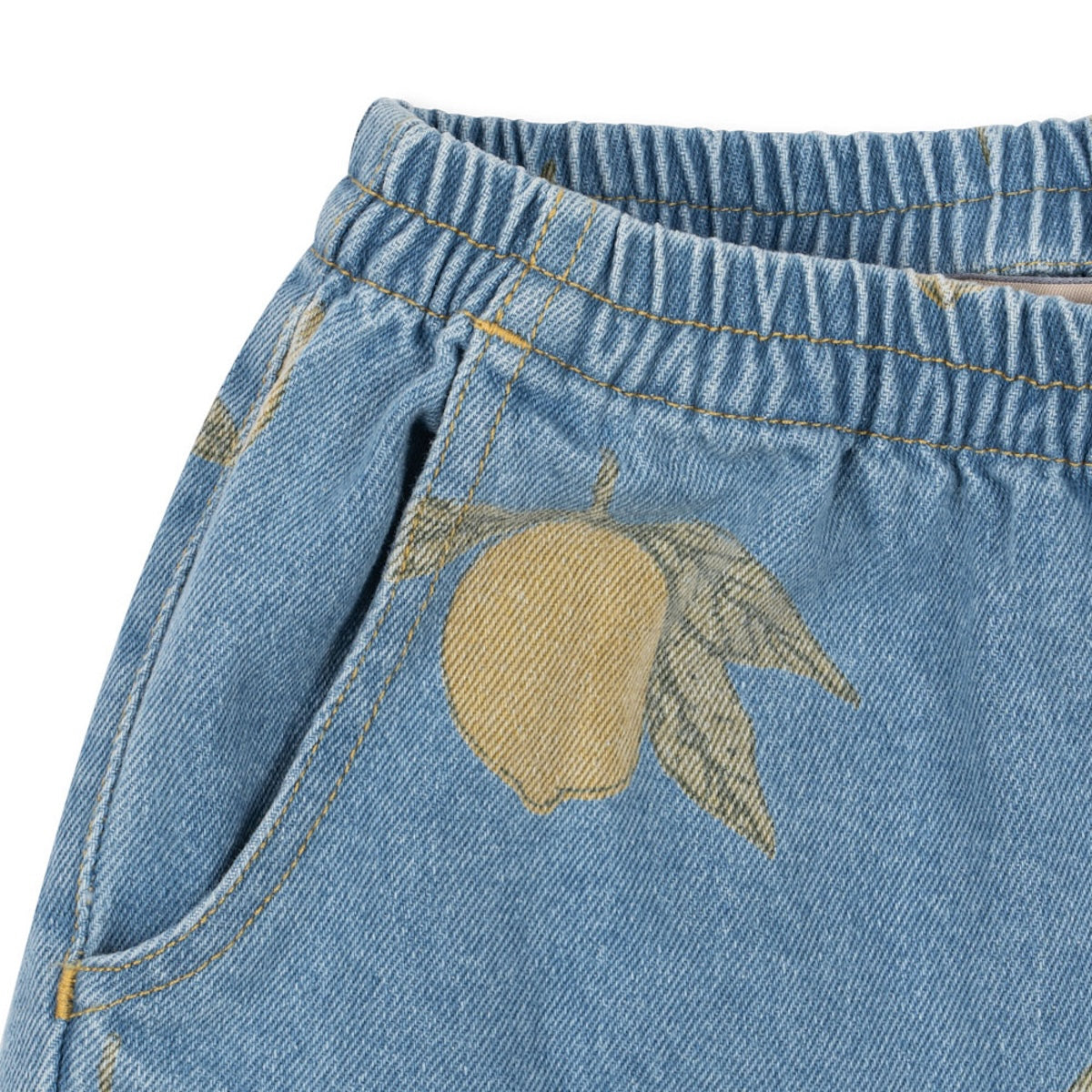 Konges Slojd magot broek lemon denim