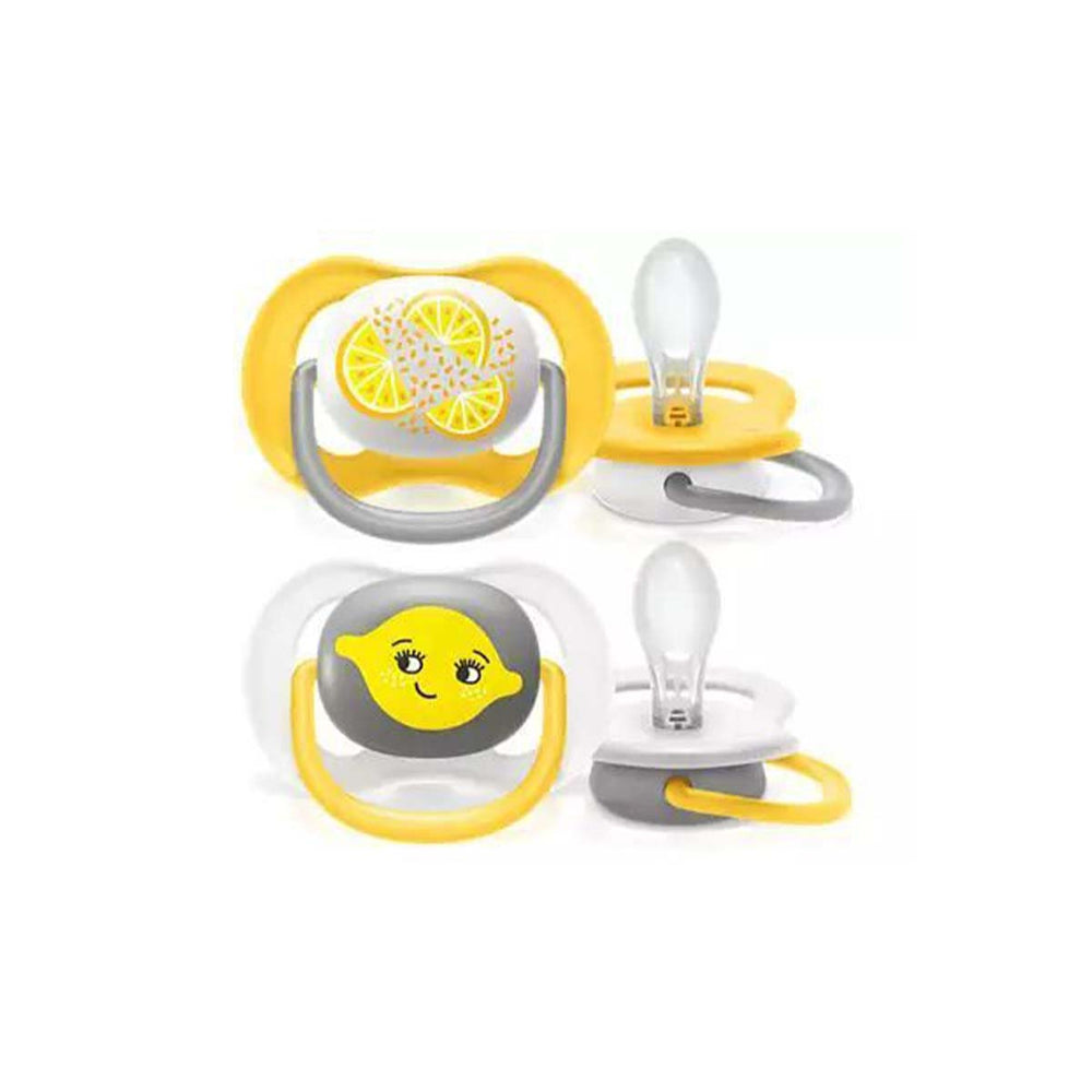 De Philips Avent speen ultra air 6-18M lemon is een extra ademende speen, die geschikt is voor baby’s van 6-18 maanden. De vorm van de speen is comfortabel voor je baby en ondersteunt ook een gezonde mondontwikkeling. VanZus.