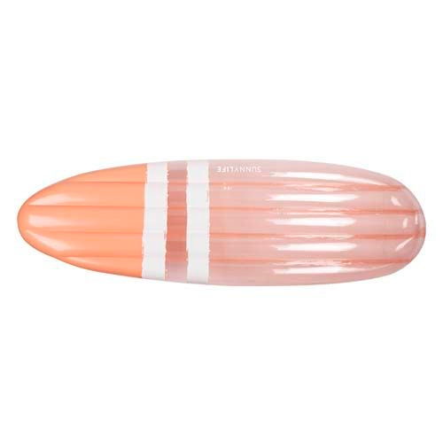 Het Sunnylife luchtbed in de vorm van een surfplank is de perfecte manier om te genieten van zwoele zomerdagen.  Het luchtbed surfplank is bij uitstek geschikt voor gebruik in het zwembad of op het meer. Suppen maar! VanZus
