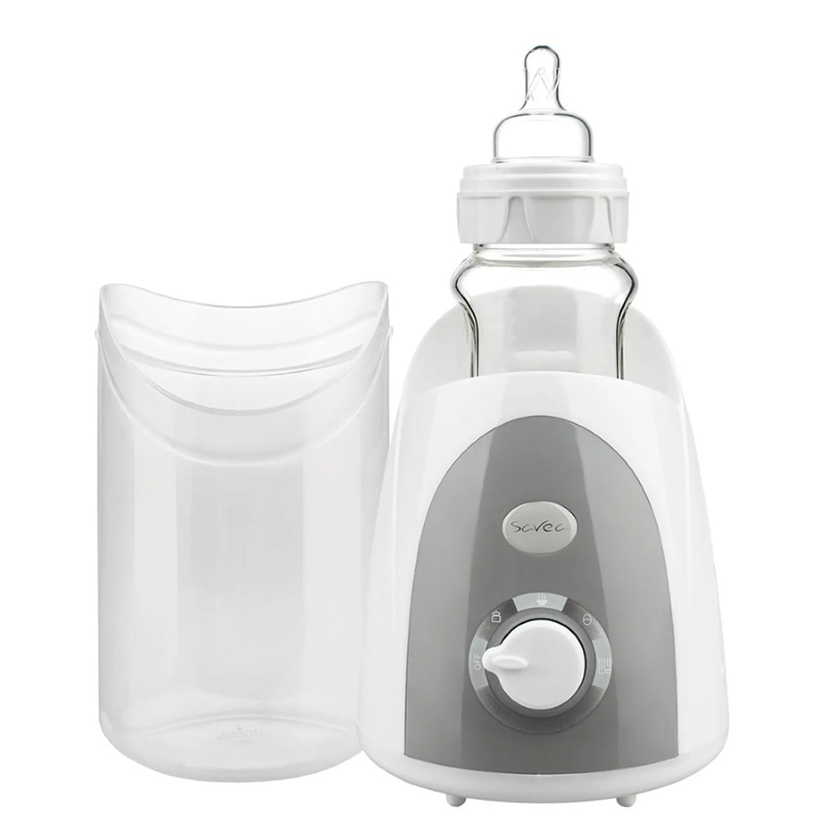 De Abakusbaby Savea flesverwarmer en sterilisator is een 2-in-1- apparaat, namelijk een flessenwarmer, waarmee je snel een voeding opwarmt en een sterilisator waarmee je flessen en onderdelen eenvoudig desinfecteert. VanZus