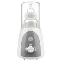 De Abakusbaby Savea flesverwarmer en sterilisator is een 2-in-1- apparaat, namelijk een flessenwarmer, waarmee je snel een voeding opwarmt en een sterilisator waarmee je flessen en onderdelen eenvoudig desinfecteert. VanZus