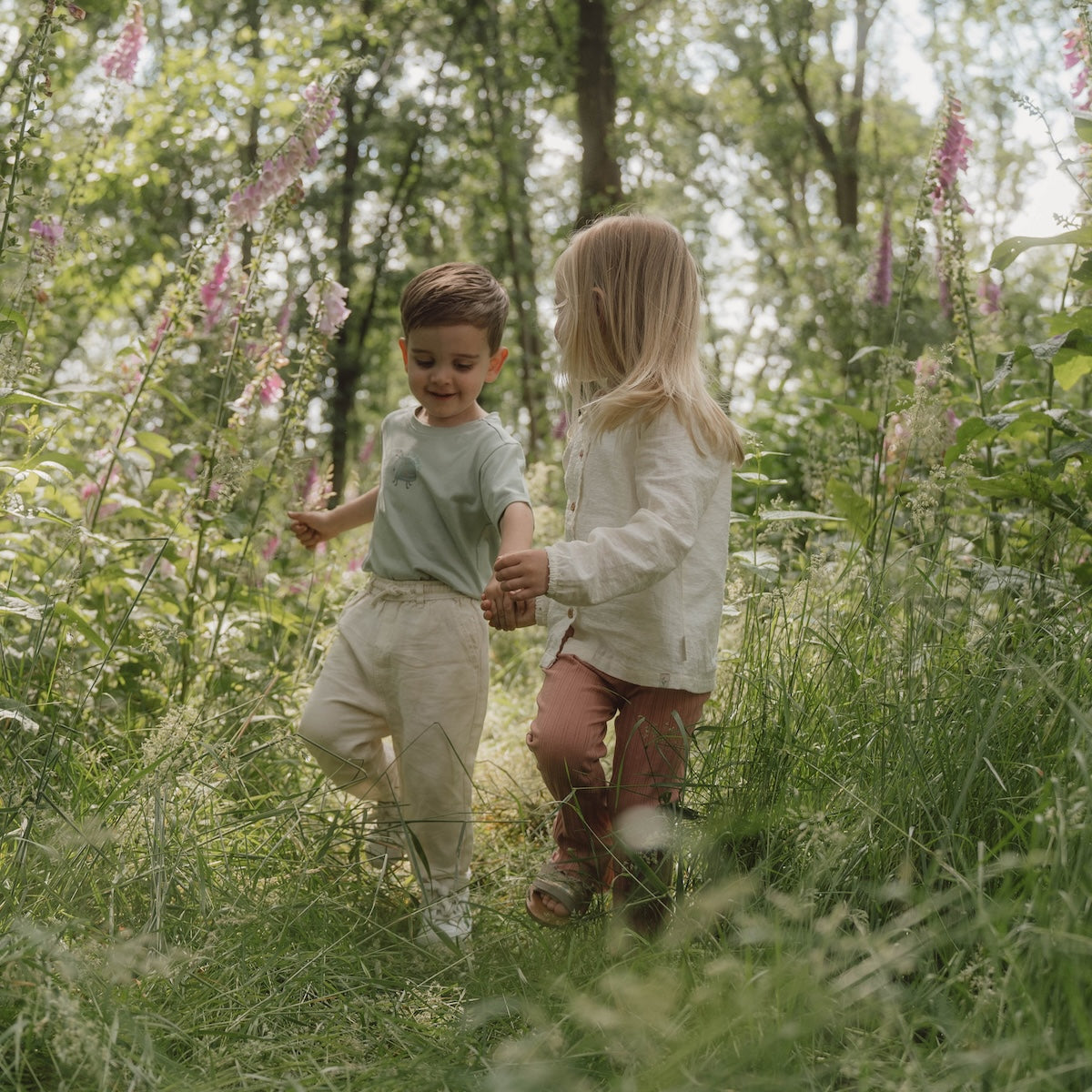 Little Dutch blouse lange mouw creme