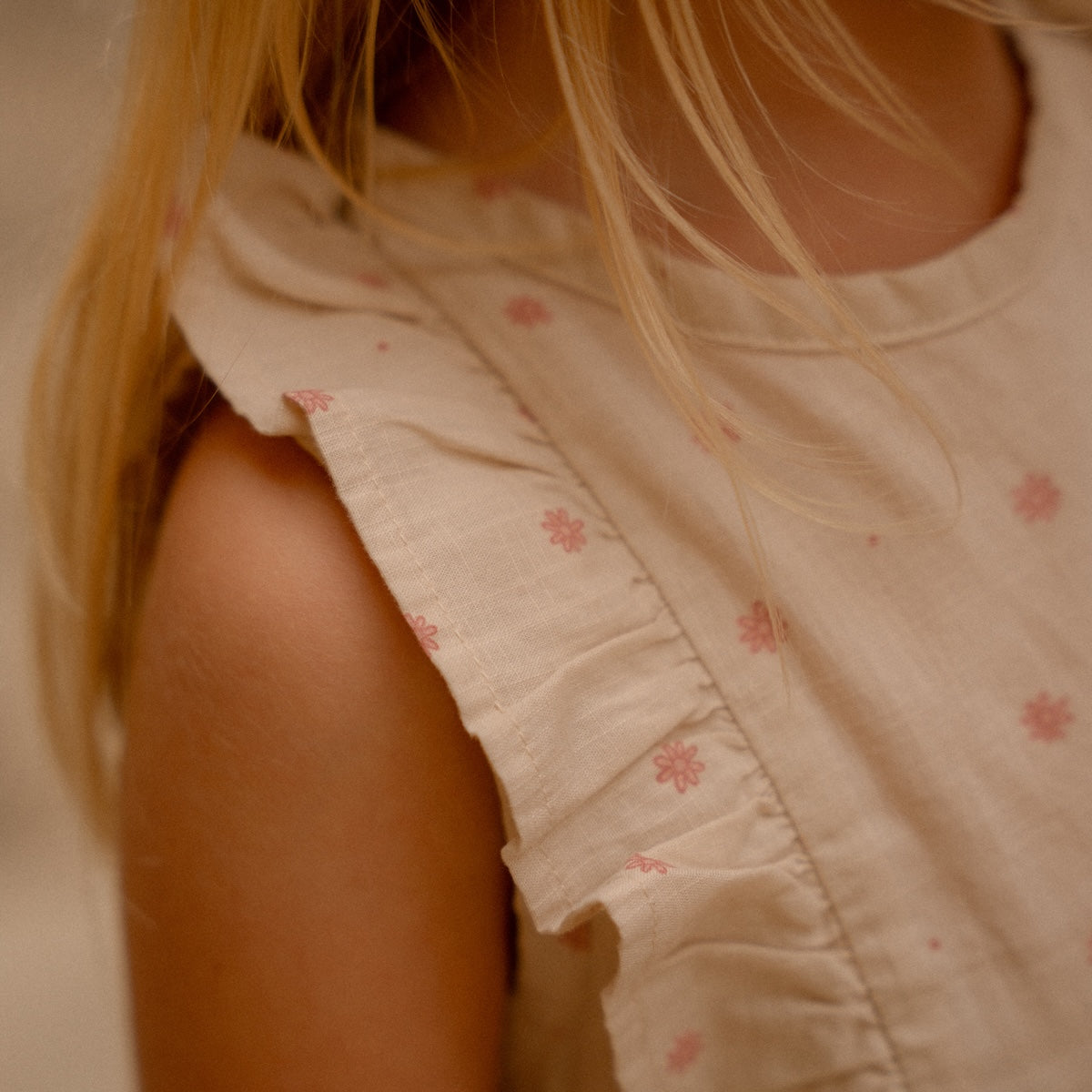 Little Dutch jurkje mouwloos sand