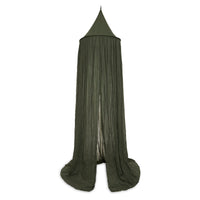 Deze prachtige vintage klamboe van Betty's Home in de kleur leaf green valt in iedere kinderkamer gelijk op. Het snoezige bedgordijn zorgt ervoor dat de slaapkamer van je kleine nóg gezelliger wordt. VanZus