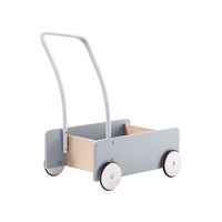 De Kid's Concept loopwagen grijs is het perfecte accessoire voor alle kindjes die net leren lopen. Dankzij deze leuke loopkar hebben ze net dat beetje extra steun en stabiliteit. VanZus.