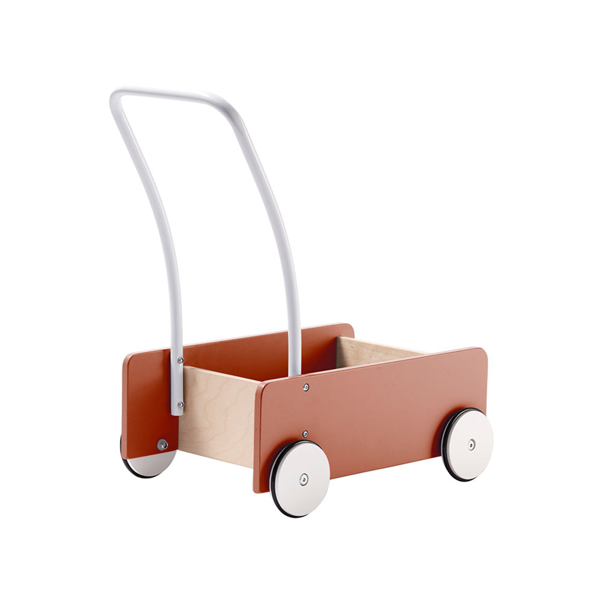 De Kid's Concept loopwagen roest is het perfecte accessoire voor alle kindjes die net leren lopen. Dankzij deze leuke loopkar hebben ze net dat beetje extra steun en stabiliteit. VanZus.