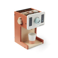 Met het Kid’s Concept koffiezetapparaat kan jouw kindje lekker cafeetje of restaurantje spelen. Een espresso, cappuccino of toch liever een latte? Met dit leuke koffiezetapparaat kan het allemaal. VanZus.