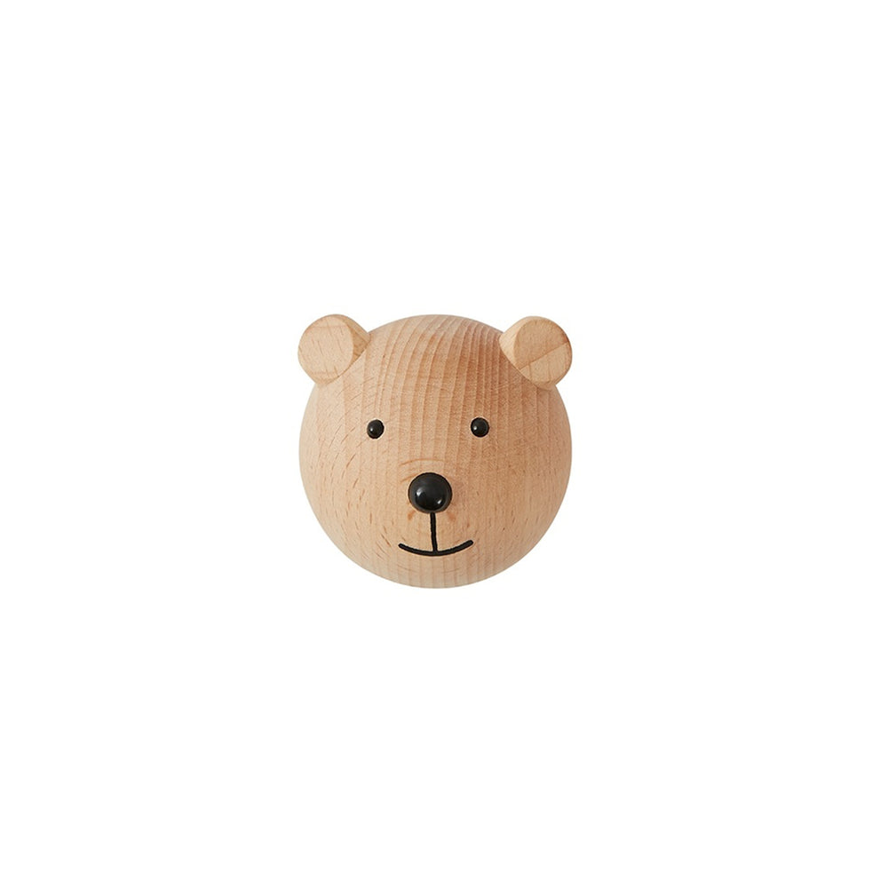 De OYOY houten wandhaak bear in de vorm van een beer is niet alleen praktisch, maar ook super schattig! Het is een perfecte aanvulling op een kinderkamer, badkamer, keuken of hal. VanZus