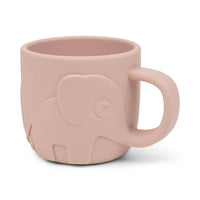 Drinken doe je uit de leuke Done by Deer peekaboo beker elphee powder. De siliconen roze kinderbeker met olifant moedigt je kleine eter aan om de beker helemaal leeg te drinken. VanZus.