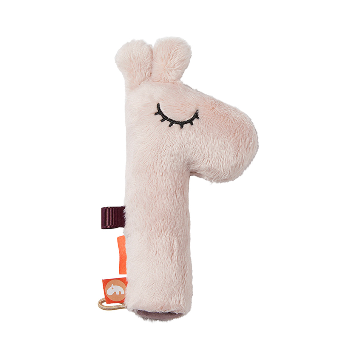 De Done by Deer rammelaar Raffi powder is een leuke baby rammelaar om je baby urenlang te vermaken. De leuke roze giraf maakt vrolijke rammel- en piepgeluiden. Leuk én educatief. VanZus