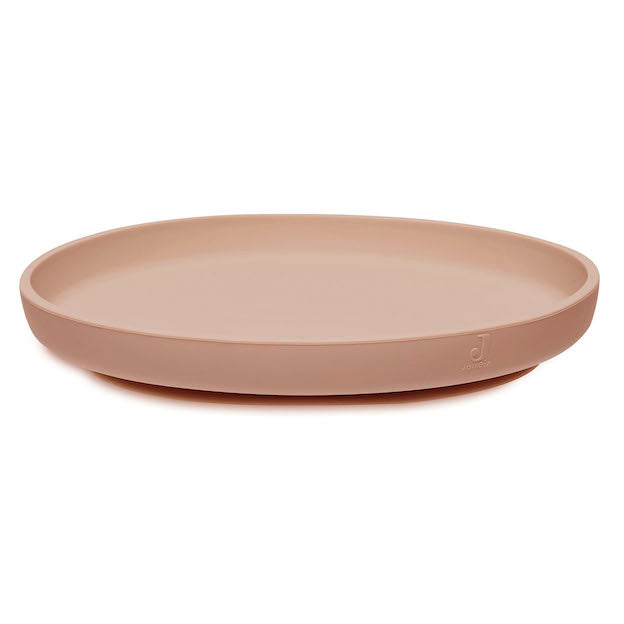 Jollein silicone plate pale pink