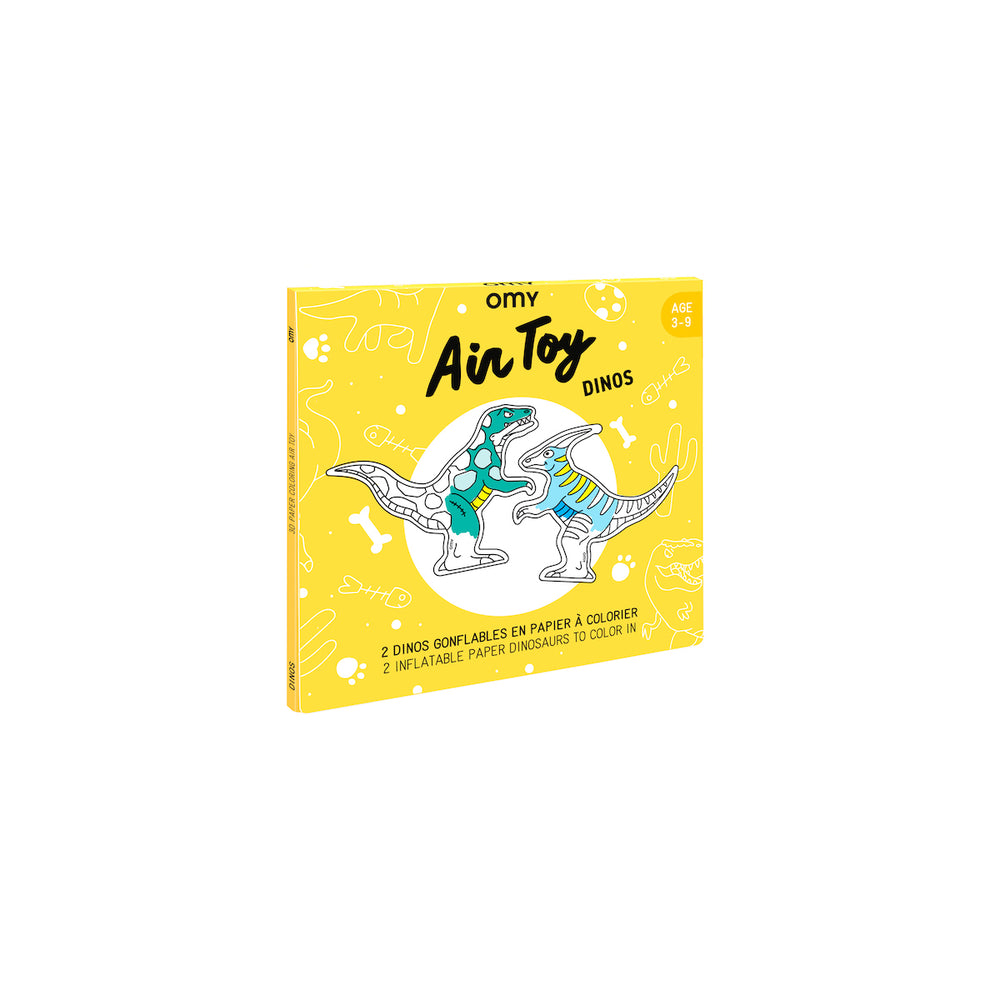 De OMY air toy opblaasbare kleurplaat dino zorgt voor urenlang speelplezier voor je kindje. Deze leuke kleurplaat kun je inkleuren, opblazen en er vervolgens lekker mee spelen of gebruiken als decoratie. VanZus