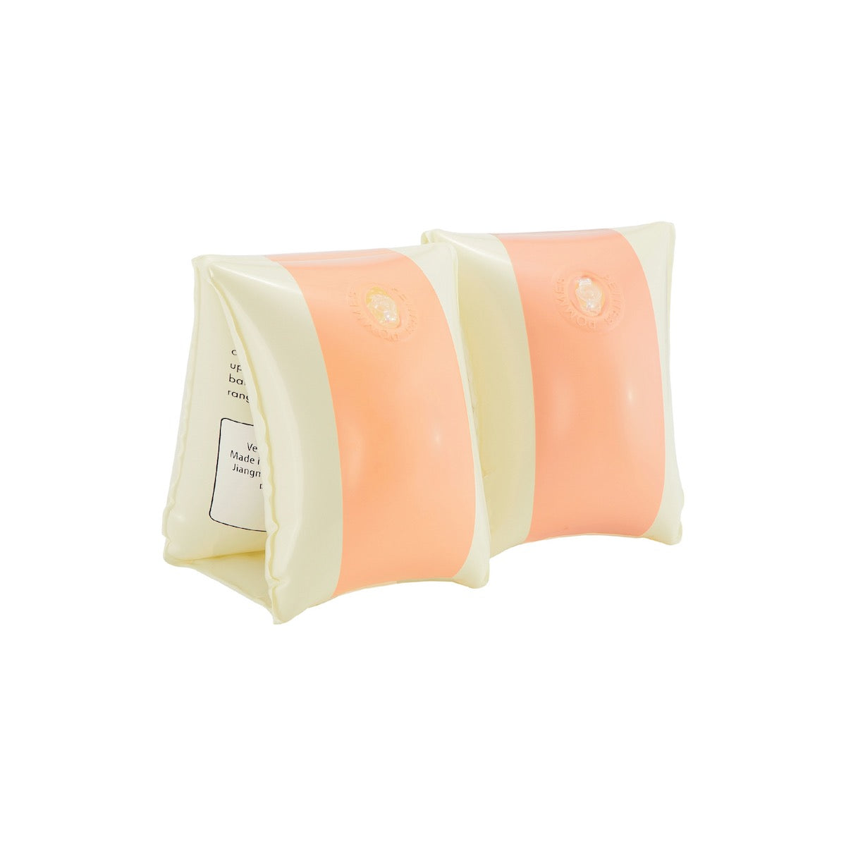 De Petites Pommes Alex zwemband armbandjes in de kleur Peach Daisy zijn speciaal ontworpen voor kinderen die graag willen genieten van het water. VanZus