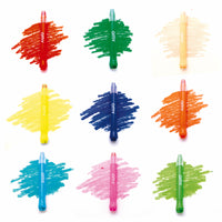 Het OMY waskrijt is het perfecte cadeautje voor jouw kleine kunstenaar! In deze set zitten 9 waskrijtjes in vrolijke, intense kleuren waarmee jouw kindje de mooiste kunstwerken maakt. VanZus.