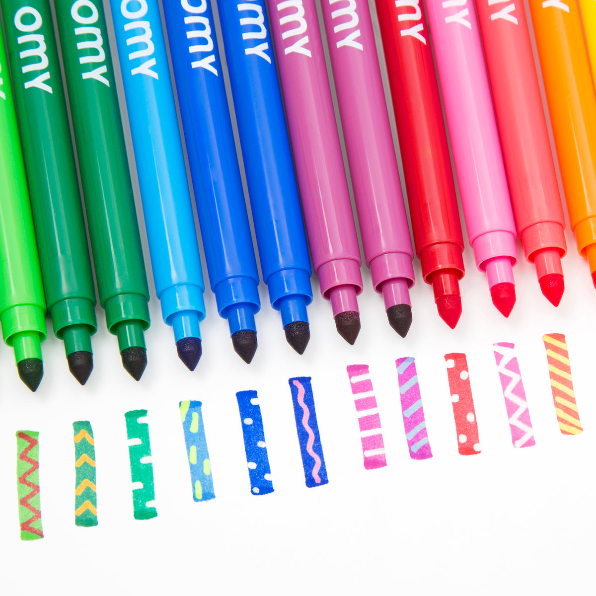 Deze OMY magische vilstiften zijn super cool! De kleuren kunnen veranderen of verdwijnen met behulp van speciale witte pennen. Maak een kunstwerk, ga hier overheen met de witte pen en zie de magie verschijnen! VanZus.