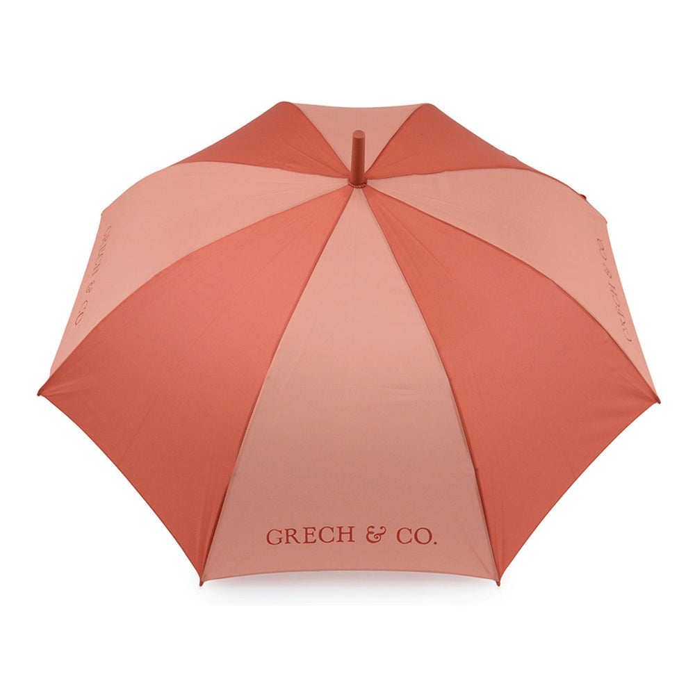 Bij regen én zonneschijn zorgt de duurzame Grech & co. paraplu adult sunset ervoor dat je stijlvol voor de dag komt. Leuk voor tieners, mama of papa en te combineren met de kids-versie voor een leuke mommy & me match. VanZus