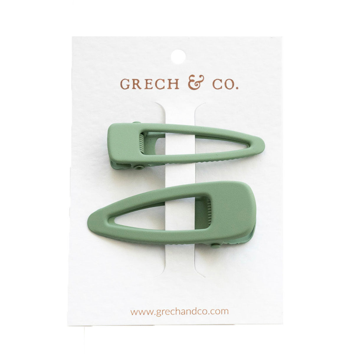 Maak van elke dag een goede haardag met de Grech & co. haarclips mat set van 2 in de kleur fern. Deze speldjes zijn perfect om dagelijks te dragen, of je nu een speelse dag hebt of juist een dag vol prachtige lokken. VanZus