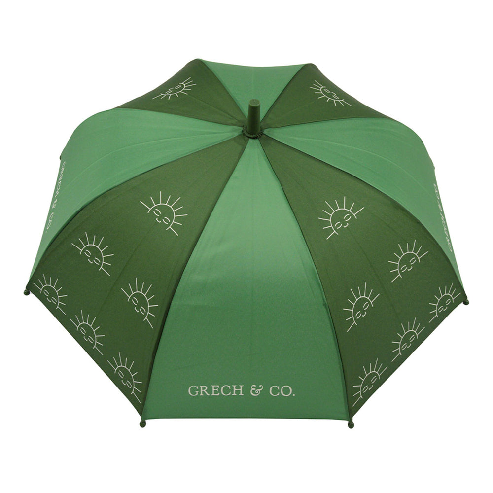 Bij regen én zonneschijn zorgt de duurzame Grech & co. paraplu kids orchard ervoor dat je stijlvol voor de dag komt. Leuk voor kinderen die willen matchen met hun grote broer/zus, mama of papa. VanZus