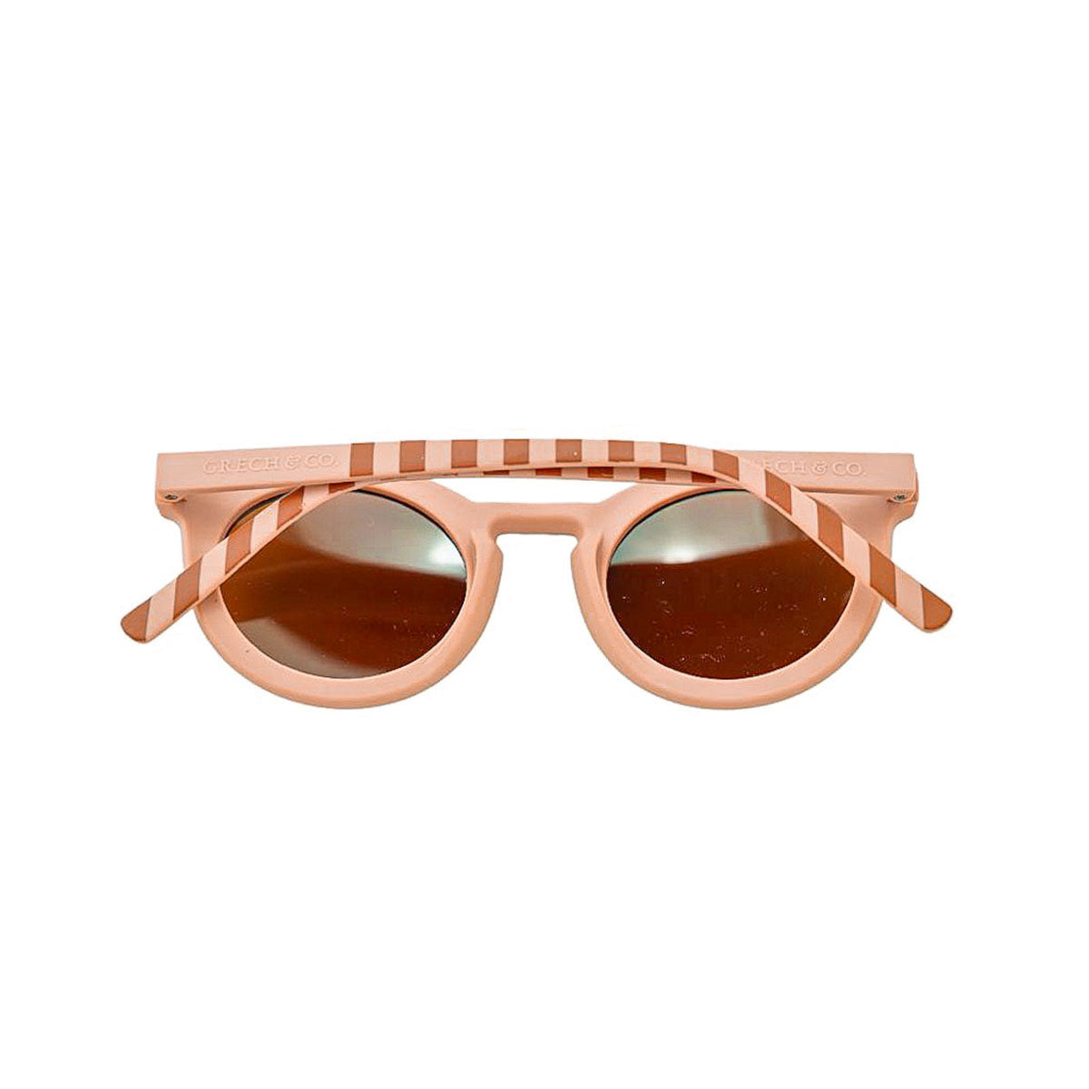 Sunglasses with stripes top