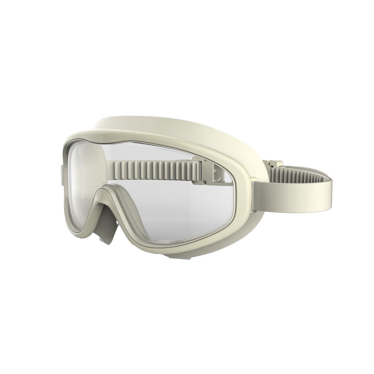 Petites Pommes Hans is een duikbril voor kinderen in de kleur Creme (wit). Een goede keuze voor jonge snorkelaars en zwemmers door de goede pasvorm en omdat hij gemakkelijk aan te passen is aan verschillende gezichtsvormen en -maten. VanZus