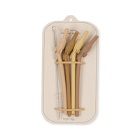 Met de Konges Slojd 4-pack siliconen rietjes rocket lemonade mix is elk drankje lekkerder. Deze herbruikbare rietjes zijn perfect voor een feestje, een leuke picknick of gewoon voor elke dag! VanZus.