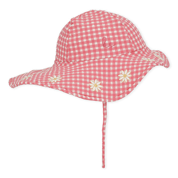 Op zoek naar een zonnehoed om je kleintje te beschermen tegen de zon? De Konges Slojd soline zonnehoed desert rose heeft een leuk bloemetjespatroon. Een must-have voor elk zomers avontuur. VanZus.