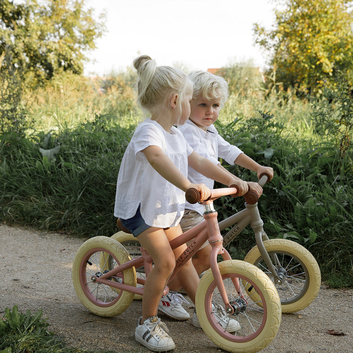 Laat je kindje eerste stapjes richting het leren fietsen zetten met een prachtig 12-inch loopfietsje van Little Dutch. Het lieve fietsje bevordert de motorische ontwikkeling van je kind en zorgt voor speelplezier. VanZus
