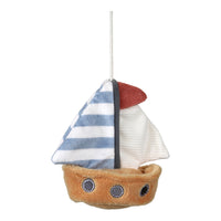 Deze mooie houten sailors bay muziekmobiel van Little Dutch werkt rustgevend voor baby’s dankzij het lieve slaapliedje en de ronddraaiende speeltjes. Dit stimuleert de visuele ontwikkeling van je kindje. VanZus