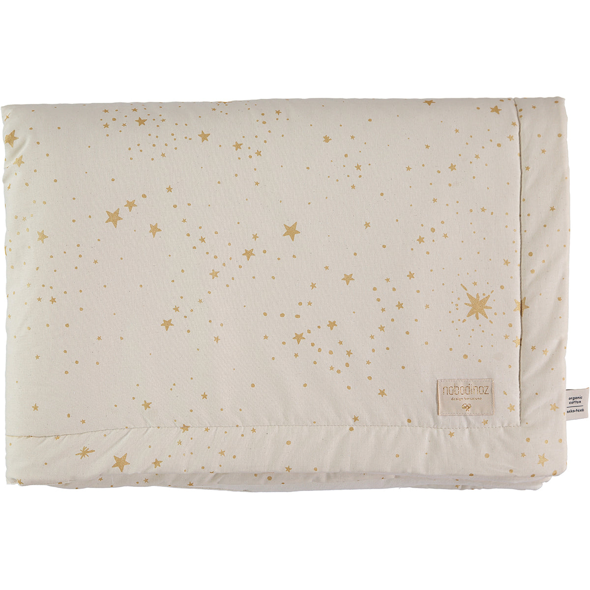 Droom heerlijk weg met de Nobodinoz Laponia deken small gold stella natural. Met deze superzachte deken voor in het bedje of kinderwagen weet jij zeker dat jouw kindje heerlijk warm ligt te slapen. VanZus