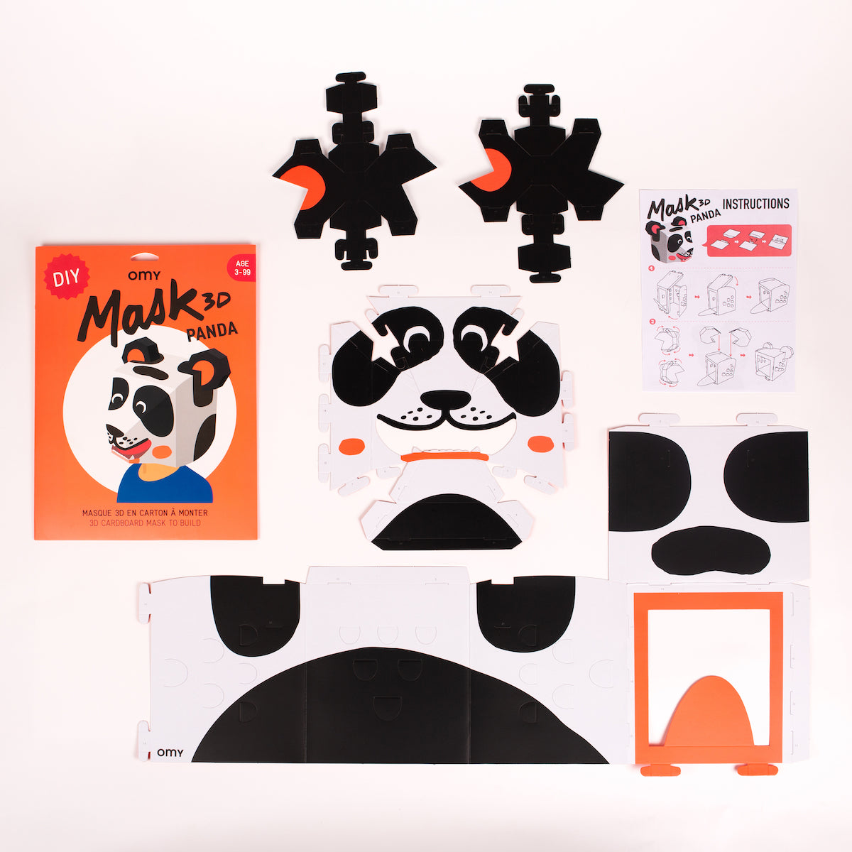 OMY 3D masker Panda
