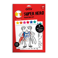 De OMY verfset incl verf Super hero is de ideale verfset voor onderweg maar ook super leuk voor thuis. Het enige wat je nodig hebt om een prachtig schilderij te maken is een paar druppels water. VanZus.