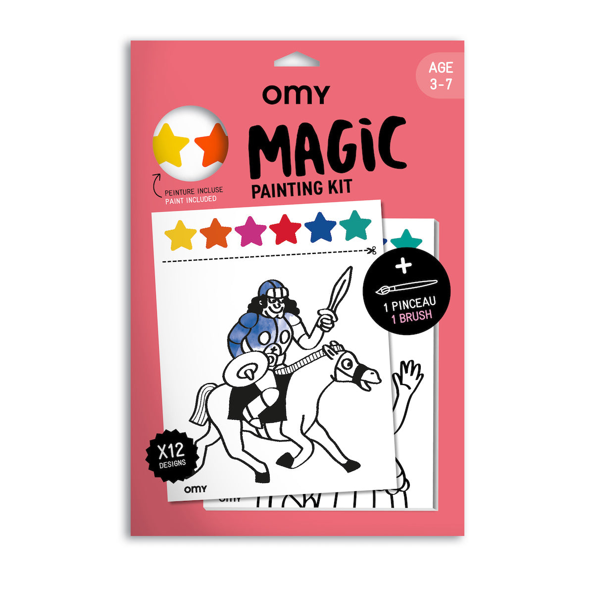 De OMY verfset incl verf Magic is de ideale verfset voor onderweg maar ook super leuk voor thuis. Het enige wat je nodig hebt om een prachtig schilderij te maken is een paar druppels water. VanZus.