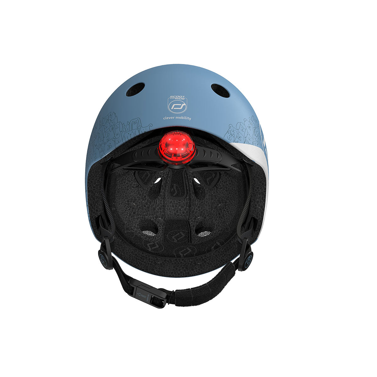 Met de Scoot and Ride helm XS reflective steel kan je jouw kindje met een gerust hart op pad laten gaan op de fiets, skates of step. Deze stoere kinderhelm beschermt het hoofdje van jouw kind tijdens het vallen. VanZus.